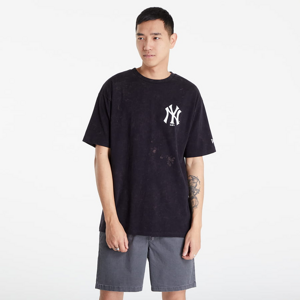 Tričko s krátkym rukávom New Era New York Yankees Washed Team Logo T-Shirt Navy