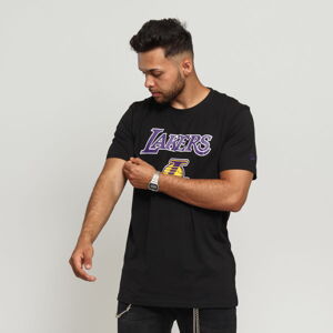 Tričko s krátkym rukávom New Era Team Logo Tee LA Lakers C/O černé