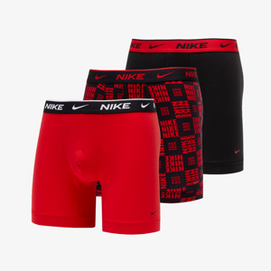 Nike Everyday Cotton Stretch boxer Čierne/Červené