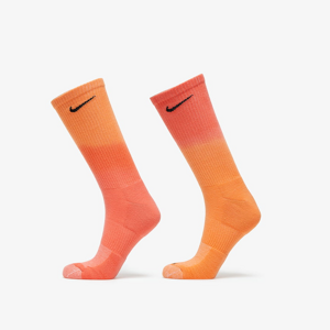 Ponožky Nike Everyday Plus Cushioned oranžové
