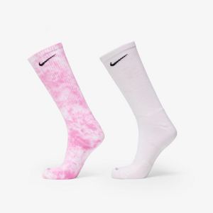 Ponožky Nike Everyday Plus Cushioned Tie-Dye Crew Socks 2-Pack Multi-Color