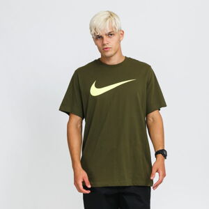 Tričko s krátkym rukávom Nike M NSW Tee Icon Swoosh tmavo olivové