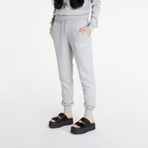 Tepláky Nike NSW Phoenix Fleece Women's High-Rise Pants Dk Grey Heather/ Sail