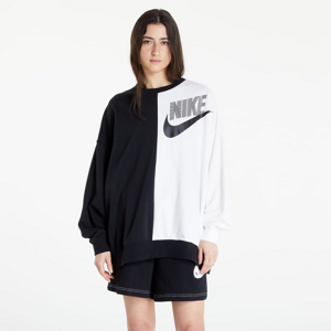 Dámska mikina Nike NSW Over-Oversized Fleece Dance Sweatshirt Black/ White