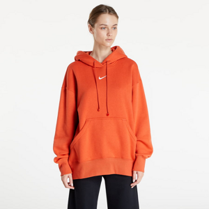 Dámska mikina Nike Sportswear Phoenix Fleece Women's Oversized Pullover Hoodie Mantra Orange/ Sail