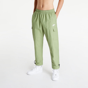 Nike Sportswear Repeat Woven Trousers zelené / vínové
