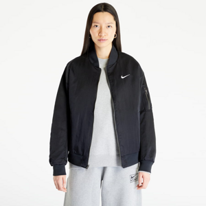 Dámsky bomber Nike Sportswear Women's Varsity Bomber Jacket Black/ Black/ White