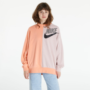 Dámska mikina Nike Sportwear Oversized Fleece Dance Sweatshirt Rasberry