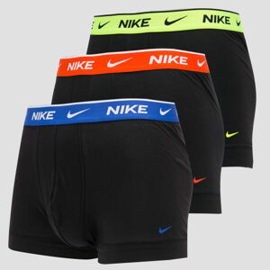 Nike Trunk 3Pack čierne / modré / oranžové / neon žlté