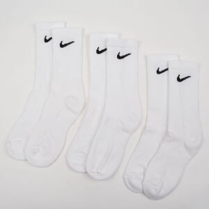 Ponožky Nike Everyday Cushioned Training Crew Socks 3-Pack White/ Black