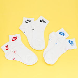 Ponožky Nike U NK NSW Everyday Essential Ankle 3Pack biele / multicolor