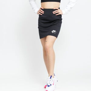 Sukňa Nike W NSW Air Skirt Rib čierna / tmavošedá