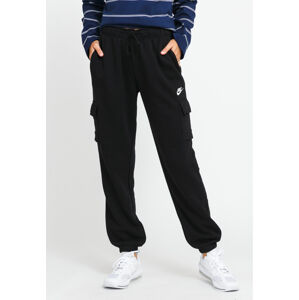 Dámske nohavice Nike W NSW Essential Fleece Cargo Pants čierne