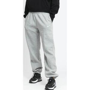 Tepláky Nike W NSW Essential Fleece Trend Pants melange šedé