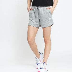 Teplákové šortky Nike W NSW Essential Short FT melange šedé