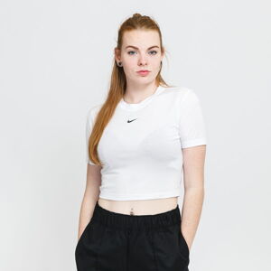 Dámske tričko Nike W NSW Essential Tee Slim Crop biele