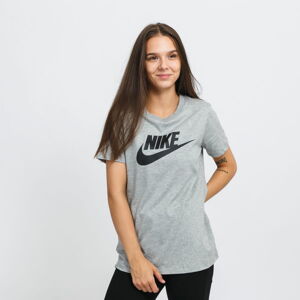 Dámske tričko Nike W NSW Tee Essential Icon Futura melange šedé