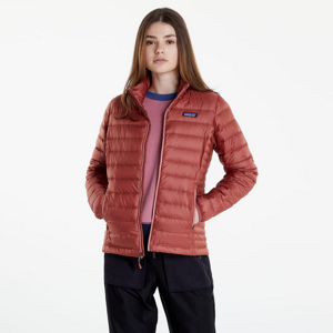 Jesenná bunda Patagonia Down Sweater Jacket červená