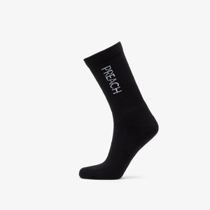 Ponožky PREACH Icon Socks black / red