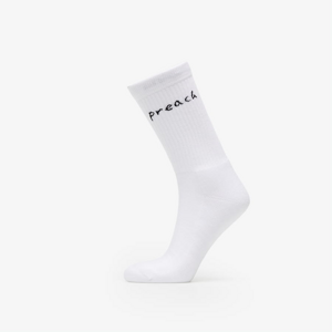 Ponožky PREACH Your Logo Socks biele