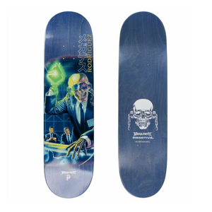 Skateboard Primitive Rodriguez Rest in Peace Deck marine blue/relaxed