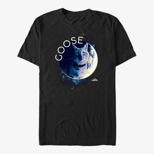 Queens Captain Marvel: Movie - Goose Moon Unisex T-Shirt Black