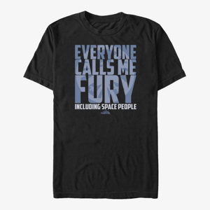 Queens Captain Marvel: Movie - Just Fury Unisex T-Shirt Black