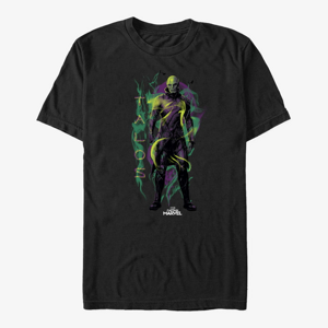 Queens Captain Marvel: Movie - Talos Green Unisex T-Shirt Black