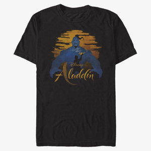 Queens Disney Aladdin: Live Action - Genie Silhouette Unisex T-Shirt Black