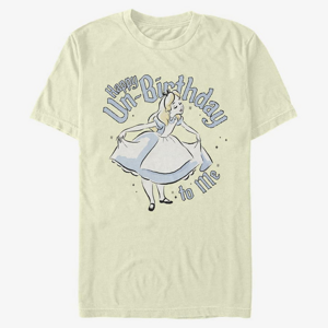 Queens Disney Alice in Wonderland - Alice UnBirthday Unisex T-Shirt Natural