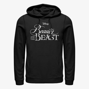 Queens Disney Beauty & The Beast - Beauty Classic Logo Unisex Hoodie Black