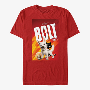 Queens Disney Bolt - Bolt Poster Unisex T-Shirt Red