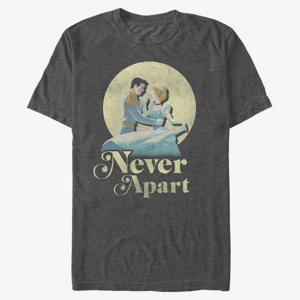 Queens Disney Cinderella - Never Apart Unisex T-Shirt Dark Heather Grey