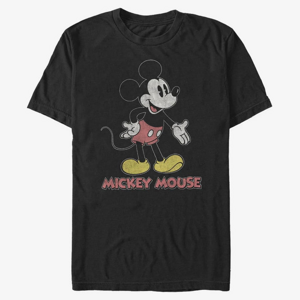 Queens Disney Classic Mickey - 70'S MICKEY Unisex T-Shirt Black