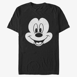 Queens Disney Classic Mickey - Big Face Mickey Unisex T-Shirt Black