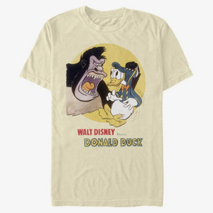 Queens Disney Classic Mickey - Donald and the Gorilla Unisex T-Shirt Natural