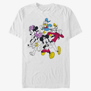 Queens Disney Classic Mickey - MICKEY AND FRIENDS Unisex T-Shirt White