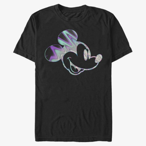 Queens Disney Classic Mickey - Neon Slick Mick Unisex T-Shirt Black