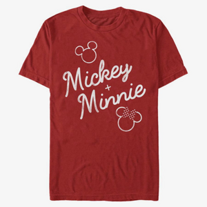 Queens Disney Classic Mickey - Signed Together Unisex T-Shirt Red