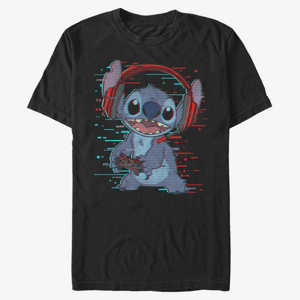 Queens Disney Classics Lilo & Stitch - Stitch Games Unisex T-Shirt Black