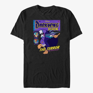 Queens Disney Darkwing Duck - Darkwing Comic Unisex T-Shirt Black