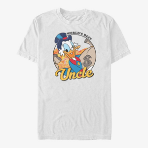 Queens Disney DuckTales - Scrooge McUncle Unisex T-Shirt White