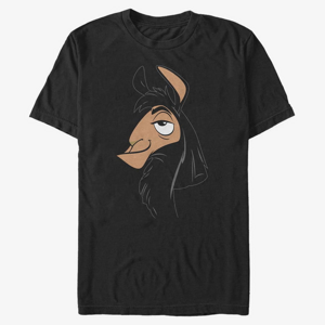 Queens Disney Emperor's New Groove - Kuzco Big Face Unisex T-Shirt Black