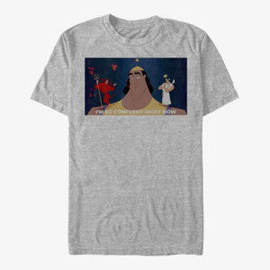 Queens Disney Emperor's New Groove - So Confused Unisex T-Shirt Heather Grey