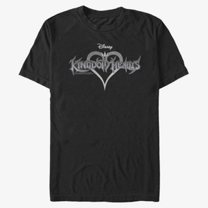 Queens Disney Kingdom Hearts - Kingdom Logo Unisex T-Shirt Black