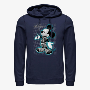 Queens Disney Kingdom Hearts - Mickey Hearts Unisex Hoodie Navy Blue