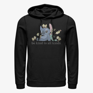 Queens Disney Lilo & Stitch - Kind To All Kinds Unisex Hoodie Black