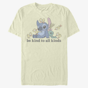 Queens Disney Lilo & Stitch - Kind To All Kinds Unisex T-Shirt Natural