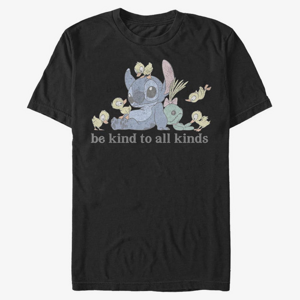 Queens Disney Lilo & Stitch - Kind To All Kinds Unisex T-Shirt Black
