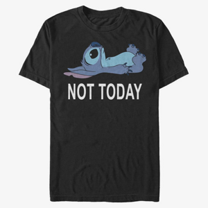 Queens Disney Lilo & Stitch - Not Today Unisex T-Shirt Black